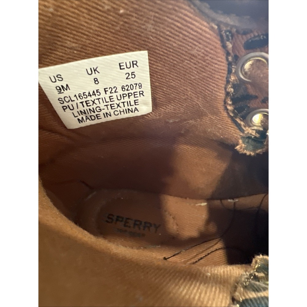 Girl's Boots Sperry Port Rain Boot 9 - Picture 4 of 4